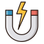 Magnet Icon, lightning,magnet,physics