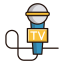 Microphone TV Icon, microphone,TV,broadcast