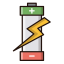 Performance Icon, battery,lightning,performance
