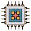 Processor Icon, chip,processor,technology