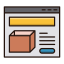 Product Presentation Icon, laptop,presentation,product