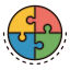 Puzzle Icon, pieces,problem-solving,puzzle