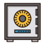 Secure Vault Icon, lock,secure vault,vault