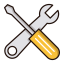 Tools Icon, screwdriver,tools,wrench