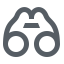 Binoculars Icon, binoculars,observation,search