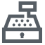 Cash Register Icon, cash register,retail,sales