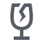 Fragile Icon, fragile,handling,shipping