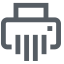 Paper Shredder Icon, paper shredder,office,security