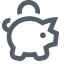 Piggy Bank Icon, finance,piggy bank,savings