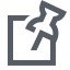 Pin Note Icon, notes,office,pin note