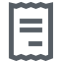 Receipt Icon, finance,receipt,retail
