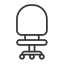 Office Chair Icon, chair,office furniture