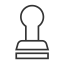Seal Icon, office tool,seal
