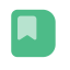 Course Icon, bookmark,course