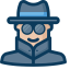 Anonymous Bitcoin Icon, Anonymous,Bitcoin