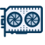 Video Card Bitcoin Icon, Video Card,Bitcoin,Mining