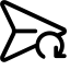 Resend Icon, plane,resend