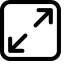Zoom In Icon, zoom in,arrows