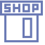 Shop Service Icon, shop service,store