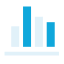 Clustered Column Chart (Color) Icon, clustered column,color,grouped