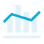 Dual Axis Chart (Color) Icon, color,data,dual axis