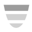 Funnel Chart Icon, data,funnel chart,process