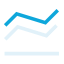 Line Chart (Color) Icon, line chart,color,trend