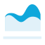 Stacked Area Chart (Color) Icon, stacked area,color,cumulative