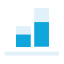 Stacked Column Chart (Color) Icon, stacked column,color,layered