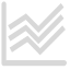 Stacked Line Chart Icon, stacked line,layered trend
