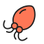 Squid Baby Icon, seafood,snack,squid baby