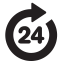 24 Hours Icon, 24 hours,business,service