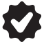 Certified Badge Icon, badge,business,certified