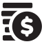 Coins Icon, coins,dollar,money