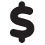 Dollar Sign Icon, currency,dollar,finance
