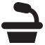 Podium Icon, podium,presentation,business