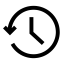 Transaction History Icon, history,clock