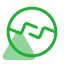 Liquidity Risk Icon, liquidity risk,wave