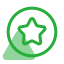 Reputational Risk Icon, reputational risk,star