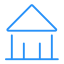 Bank Custody Icon, bank custody,building,custody