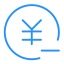 Decrease Position Icon, decrease position,investment,yuan