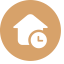 Late Check - out Icon, late check - out,house