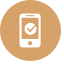 Mobile Check - in Icon, mobile check - in,phone