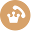 VIP Reservation Hotline Icon, VIP hotline,crown