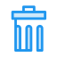 Delete Icon, action,delete,trash