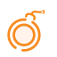 Priority 2 Icon, priority,level 2,orange