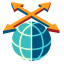 Free Trade Area Icon, free trade,global,trade