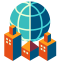 Multinational Corporation Icon, business,global,multinational corporation
