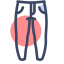 Casual Pants Icon, casual pants,bottoms