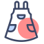 Pinafore Dress Icon, pinafore dress,dress